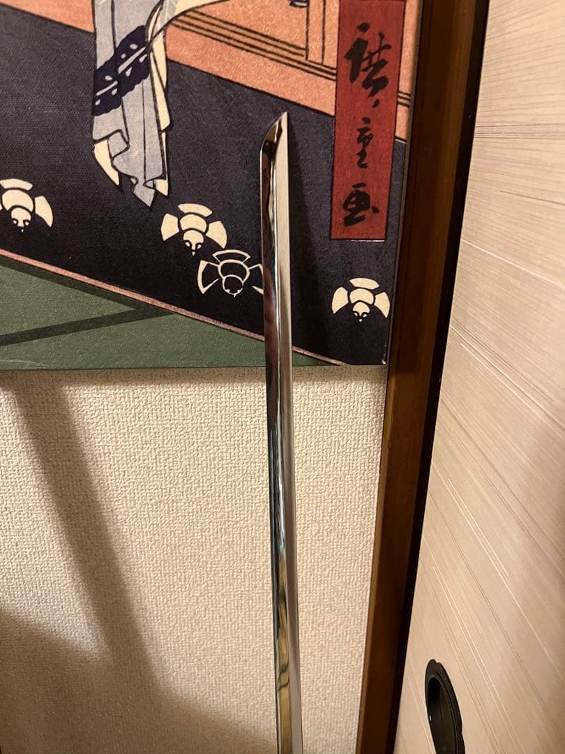 座頭市 仕込み 杖 楕円茶鞘 模造刀 仕込み刀 レプリカ
