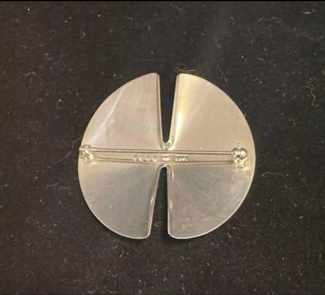 専用。ジョージジェンセン 大胆なブローチ 337B シルバー。長期保存、現状