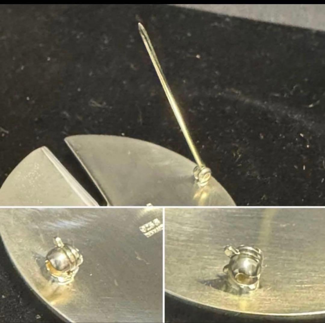 専用。ジョージジェンセン 大胆なブローチ 337B シルバー。長期保存、現状