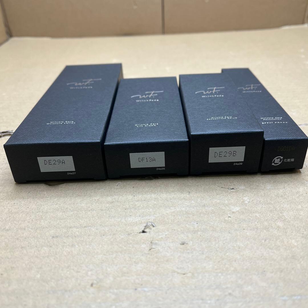 WrinkFade リンクフェード 4点　(化粧水・美容液・ファンデ・クリーム)