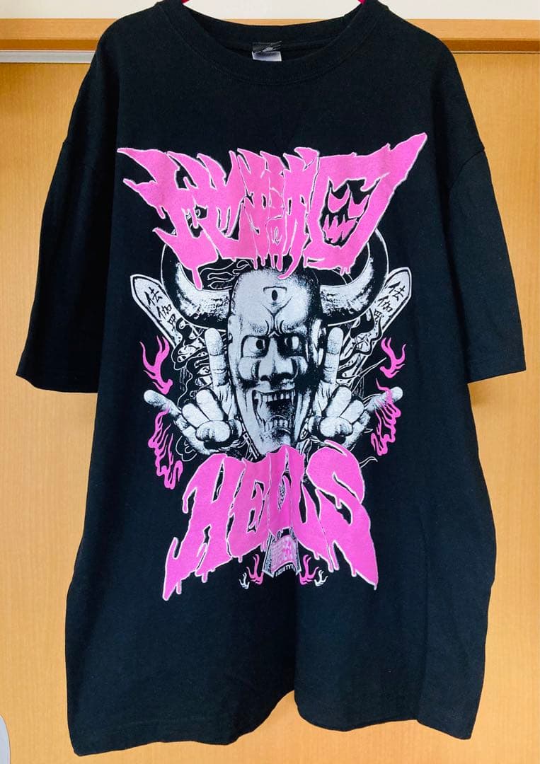 XL TOO YOUNG TO DIE！若くして死ぬ 地獄図（ヘルズ）Ｔシャツ