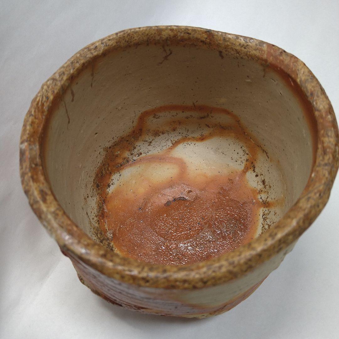 備前焼　末廣学作　茶碗