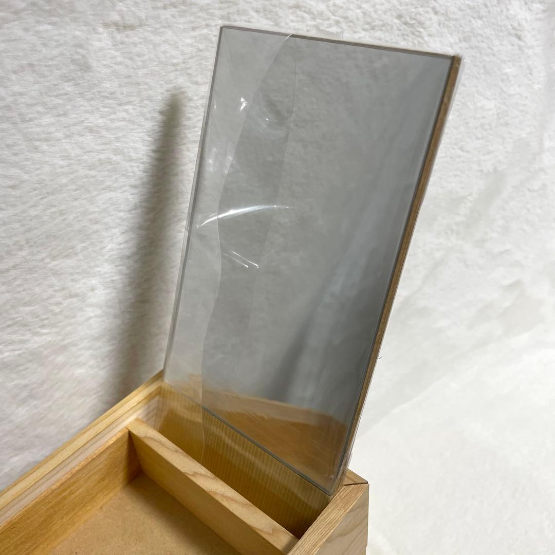 未使用　KURASHI & Trips 天然木製のメイクボックス