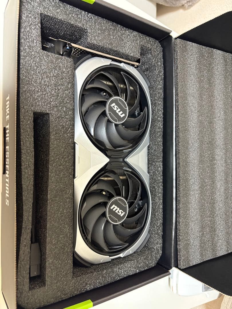 グラフィックボード・グラボ・ビデオカード MSI GeForce RTX 4070 SUPER 12G VENTUS 2X