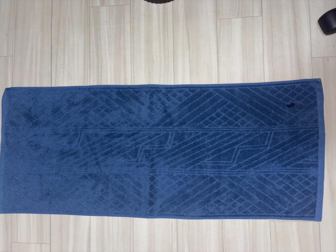 RALPH LAUREN フェイスタオル 10枚組 ブルー 34×85cm 新品