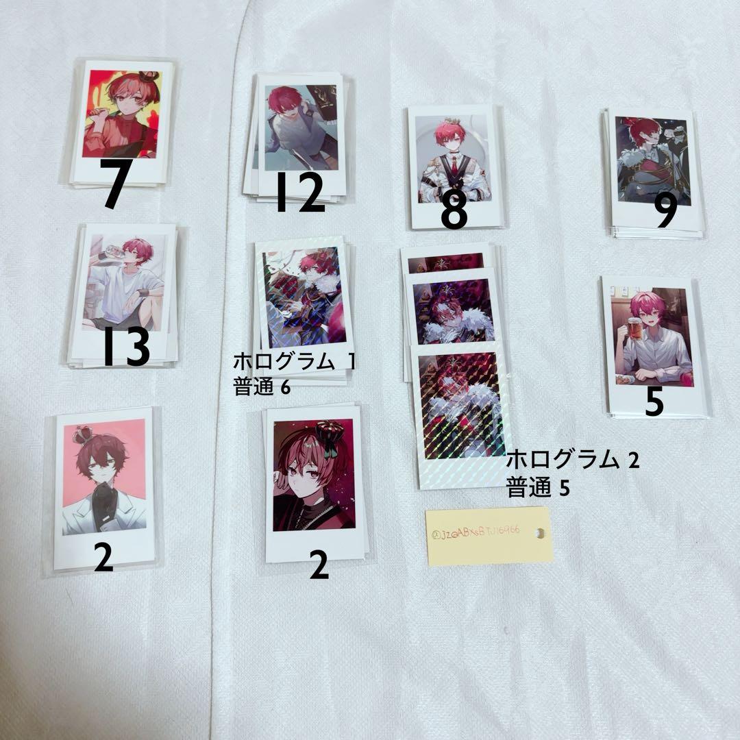 ふぉるて 歌い手 チェキ風トレカ