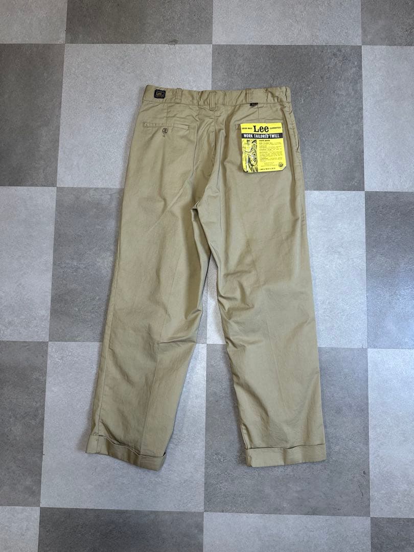 Lee WORK TAILORED TWILL 60s デッドストック