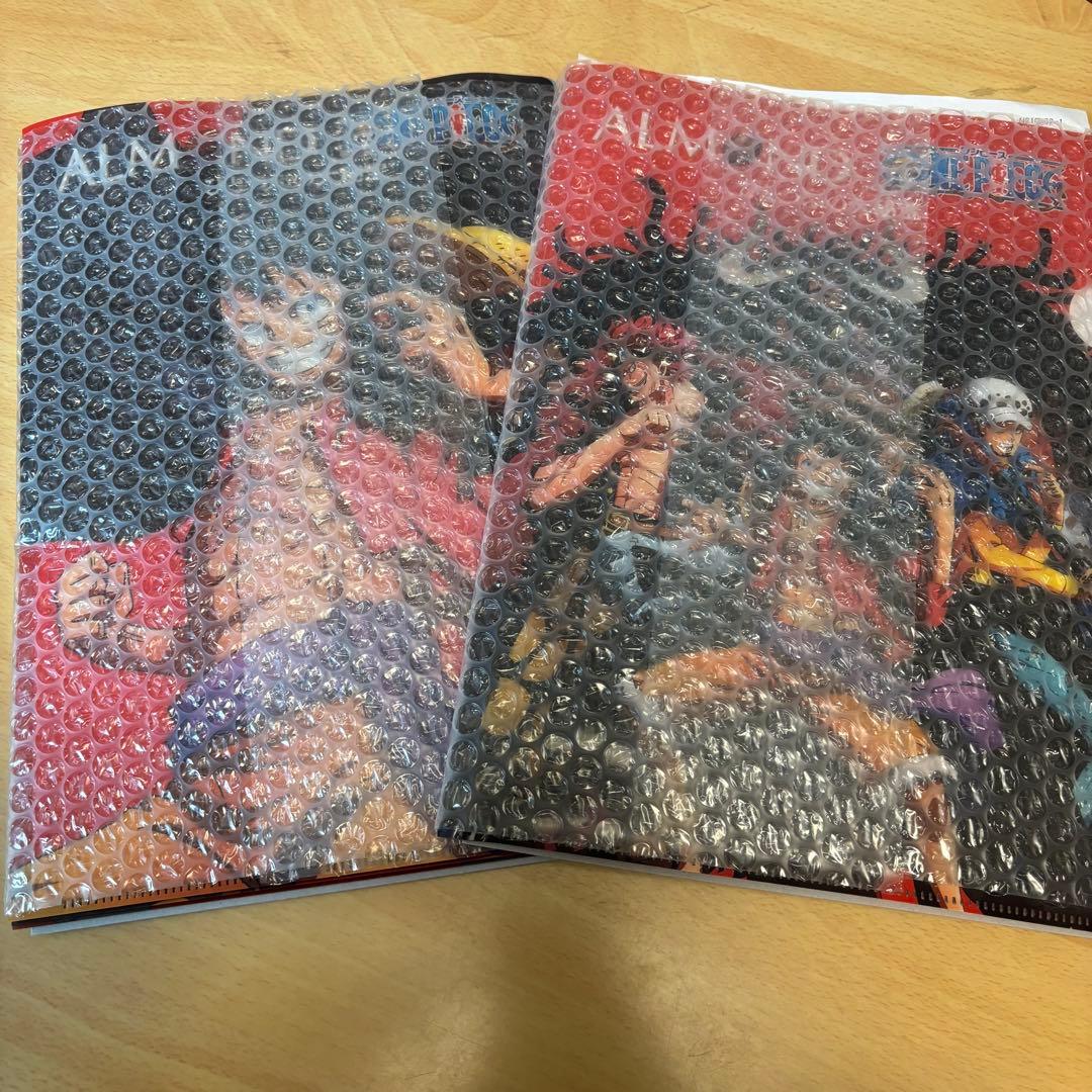 世界 50セット ワンピース ONE PIECE 明治 コラボ クリアファイル