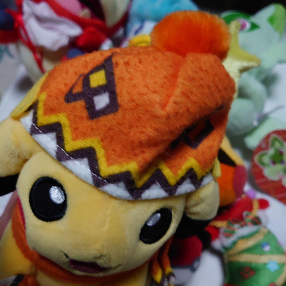 鈴*き様 ポケモン　センター　クリスマス　ポカブ　ピカチュウ　ニャオハ　ぬいぐる