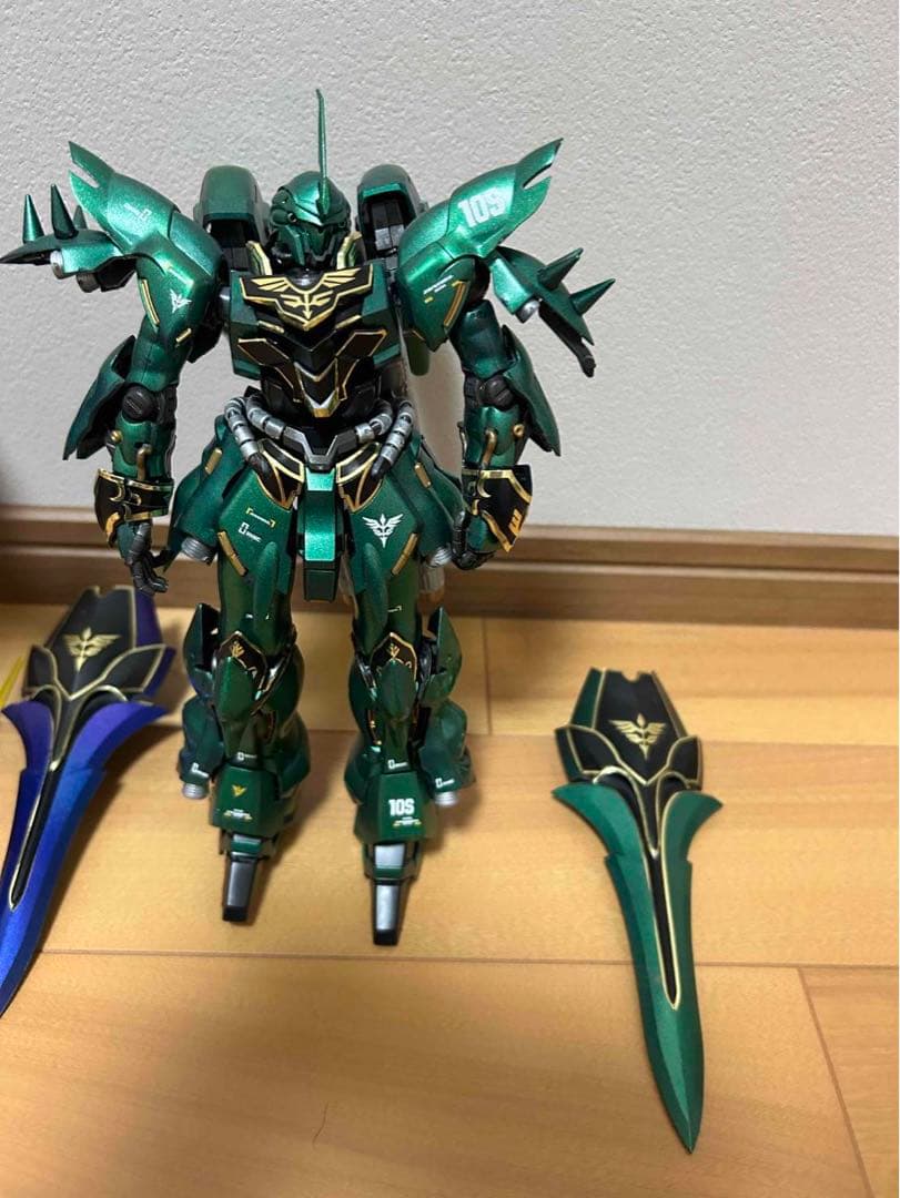 MG　シナンジュ　４体　塗装　ジャンク