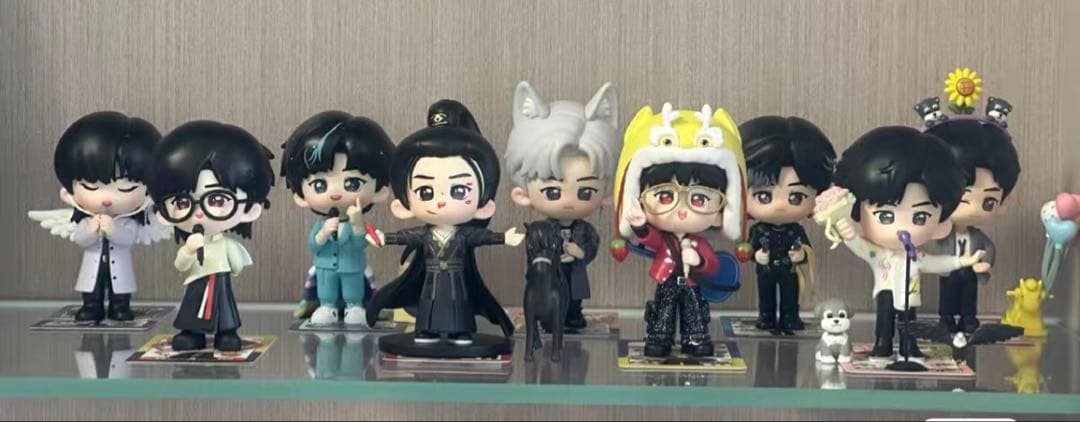 フィギュア 9個 リウ・ユーニン 劉宇寧 長歌行 一念关山 折腰 コンサート