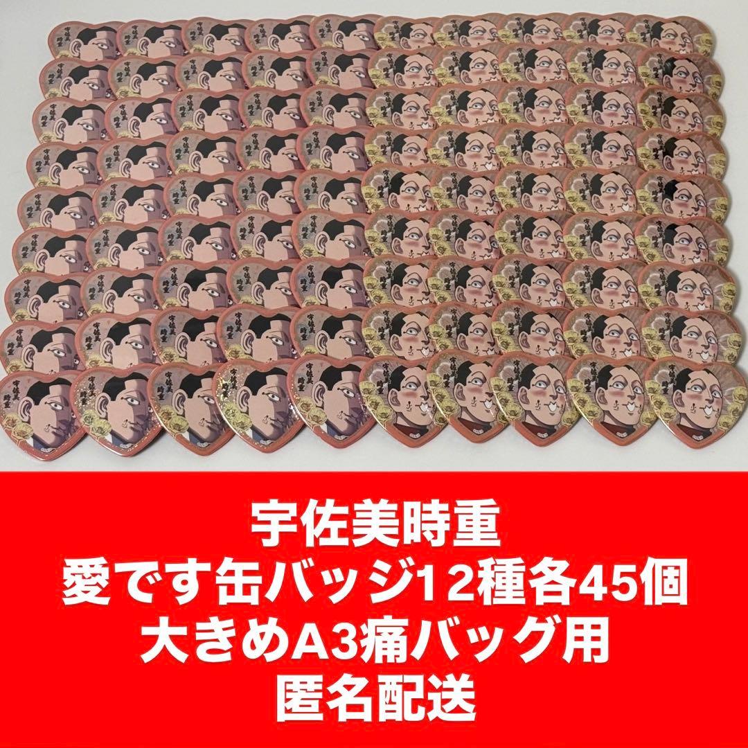 宇佐美時重 愛です缶バッジ第1弾 2種各45個 計90個セット