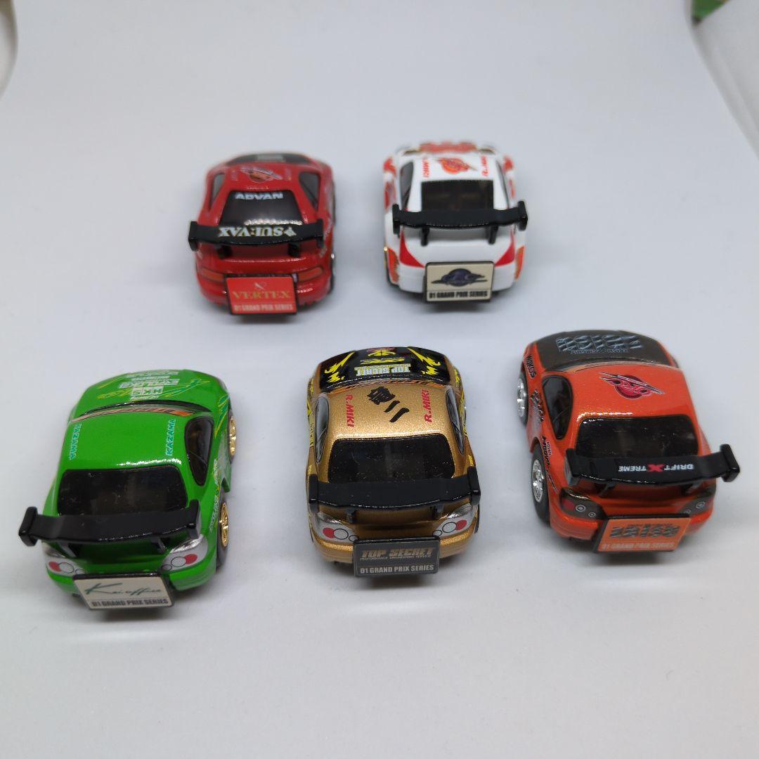【 チョロＱ 】 Ｄ１グランプリシリーズ ５台セット 開封済 シルビア ソアラ