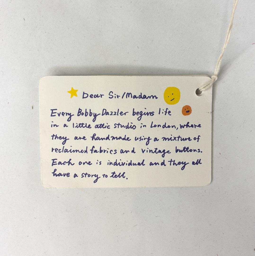 ✦ BOBBY DAZZLER ✦　ハンドメイド　UK　タグ付き　サボテン　人形