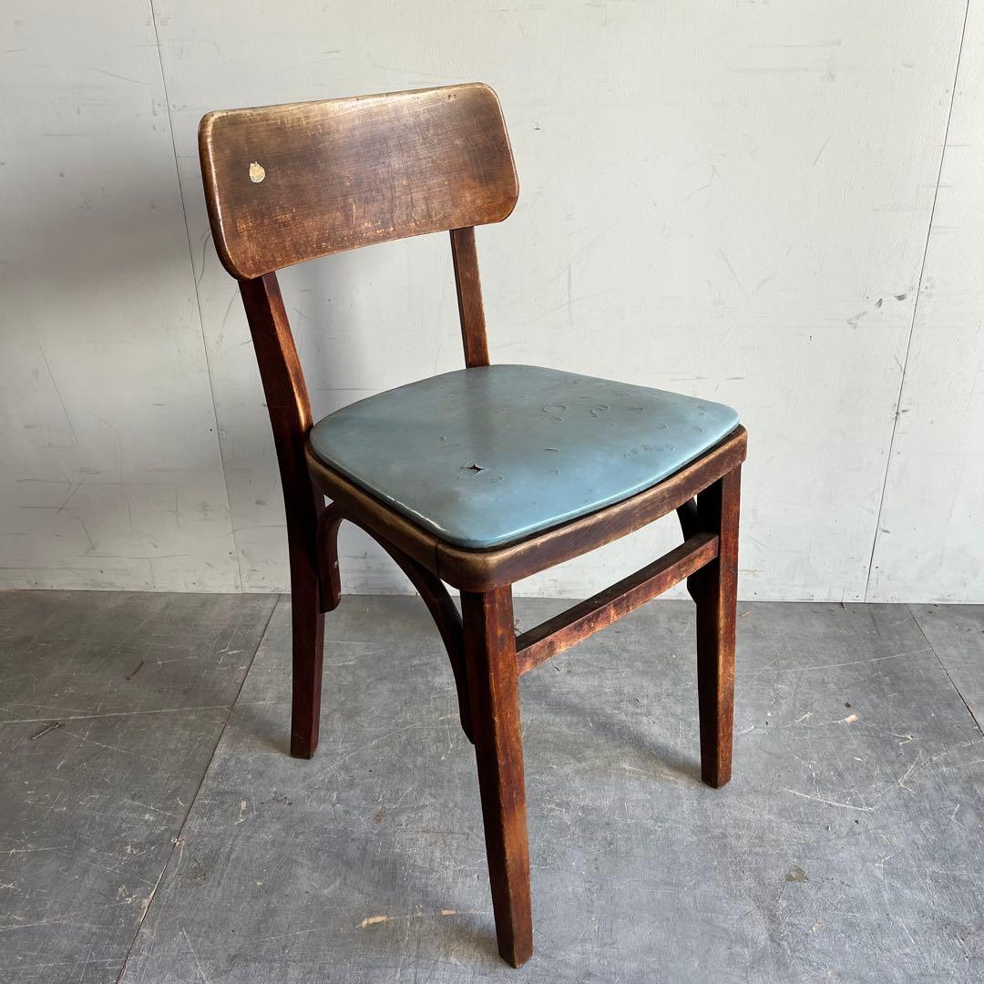 アンティーク 椅子 チェア スツール 置き台 飾り台 レトロ シャビー ②