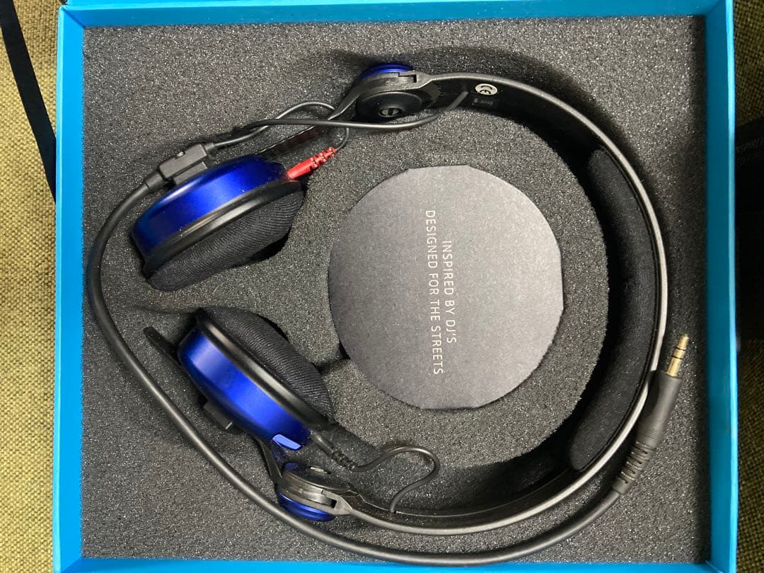 ゼンハイザー Sennheiser HD25 Amperior 青