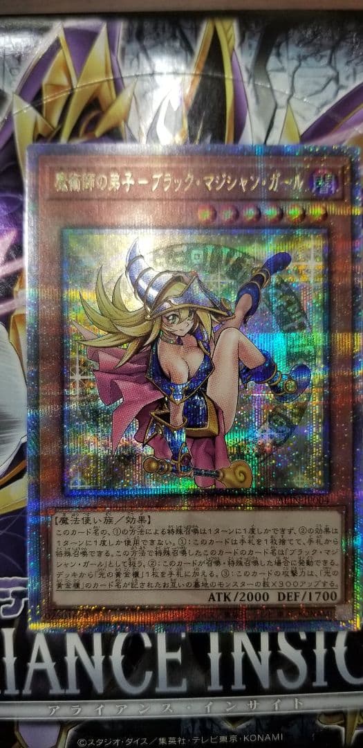 遊戯王 魔術師の弟子－ブラック・マジシャン・ガール クオシク