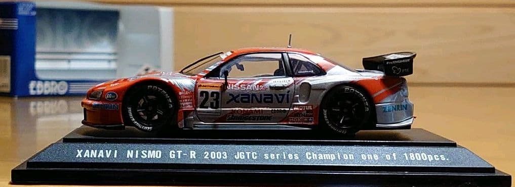 エブロ　XNAVI NISMO GT-R 2003 JGTC Champion