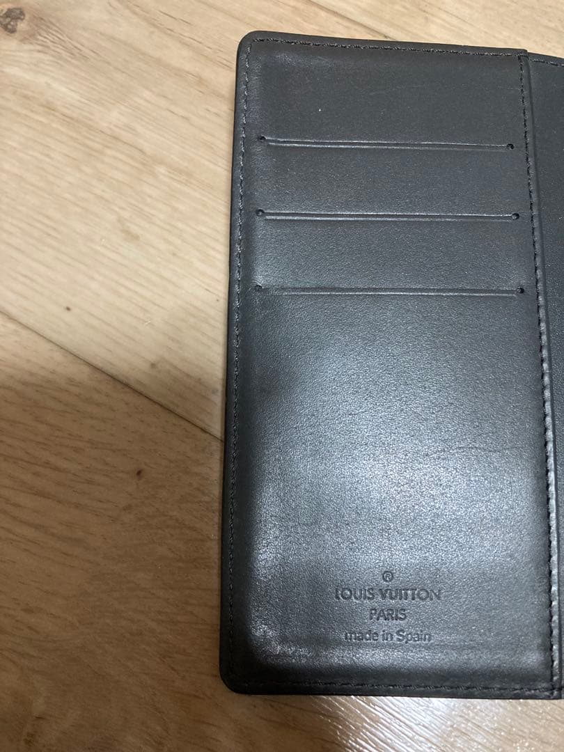 美品　ルイヴィトン システム手帳 カバー アジェンダ モノグラムマット シルバー