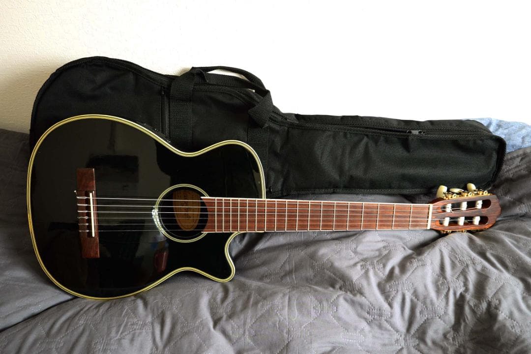 Master Graft BK ミニエレアコ　ガットギター ペグGOTOH交換