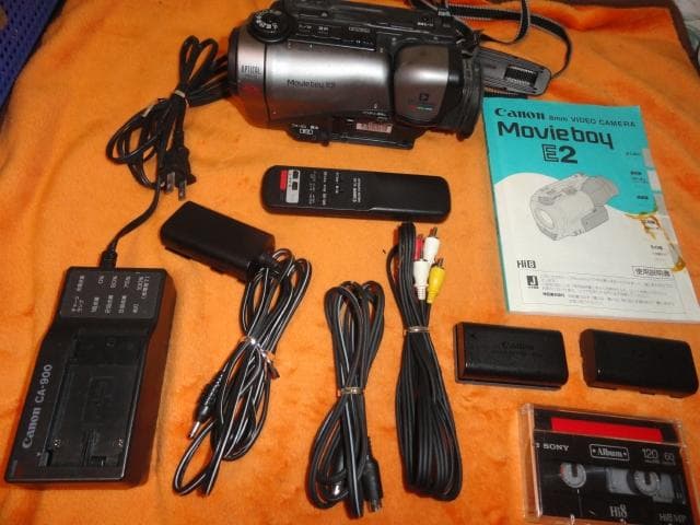 録・再・ダビングOK◆CANON Hi８ MB E２ 動作良好