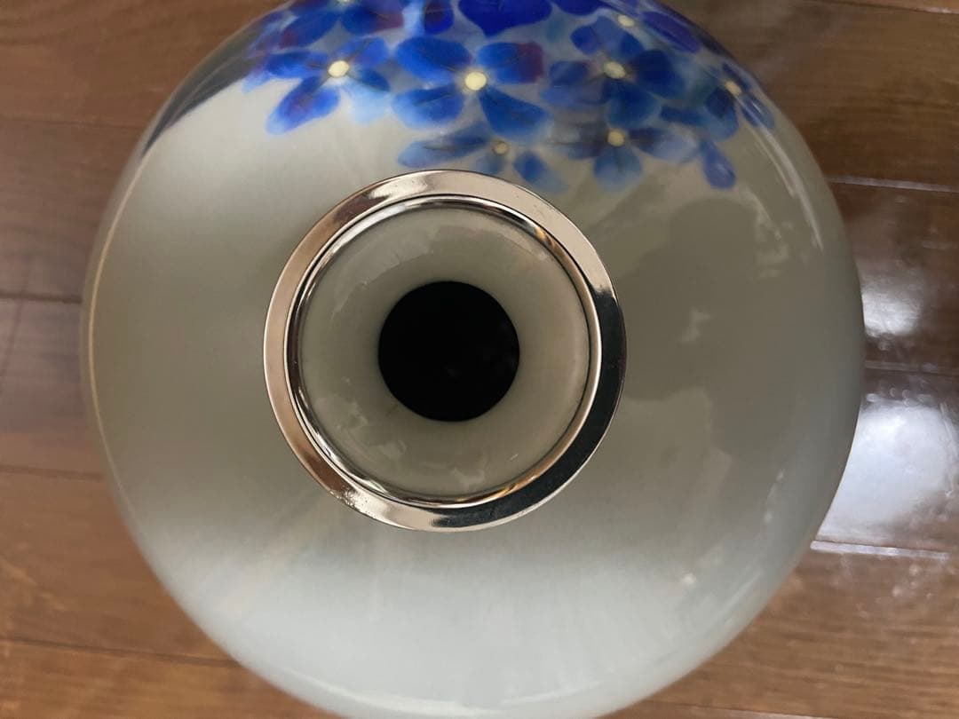 安藤七宝　花瓶　美品　ピンホールあり