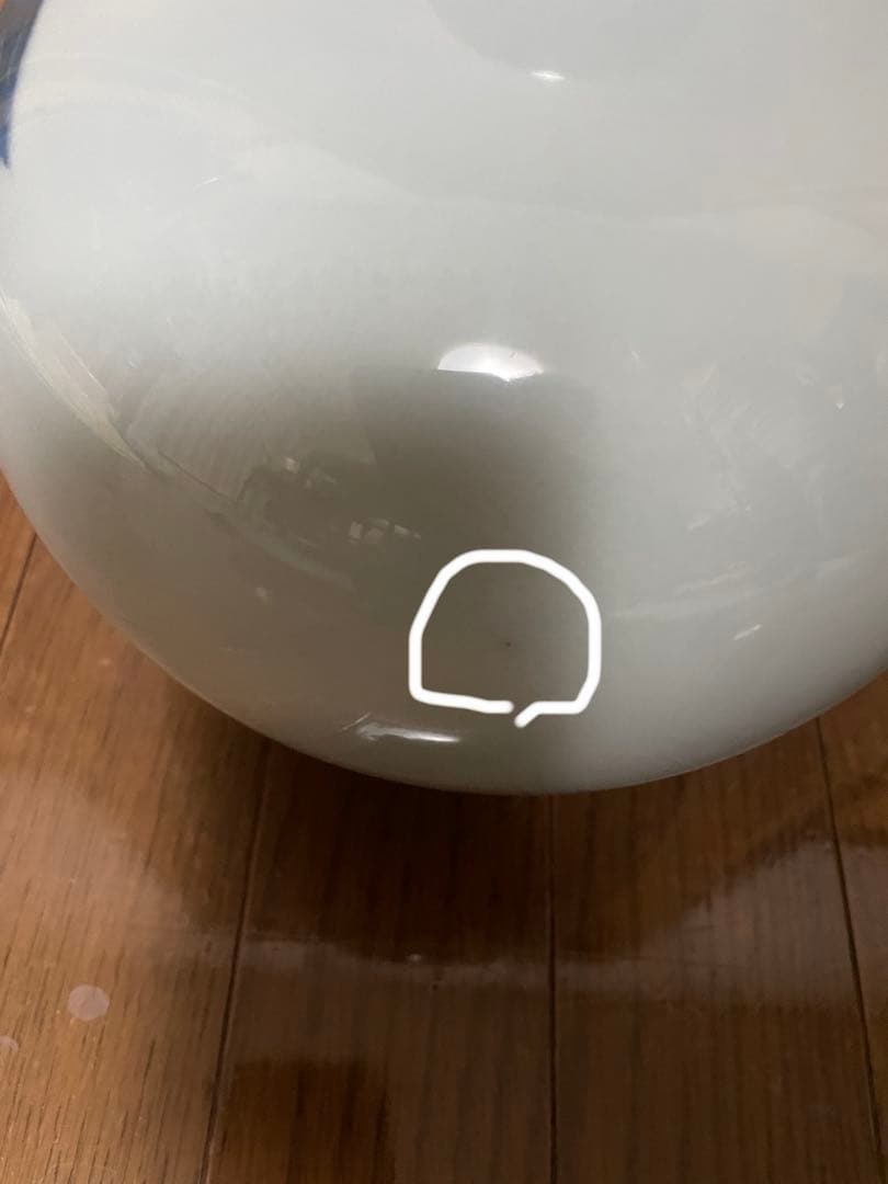 安藤七宝　花瓶　美品　ピンホールあり