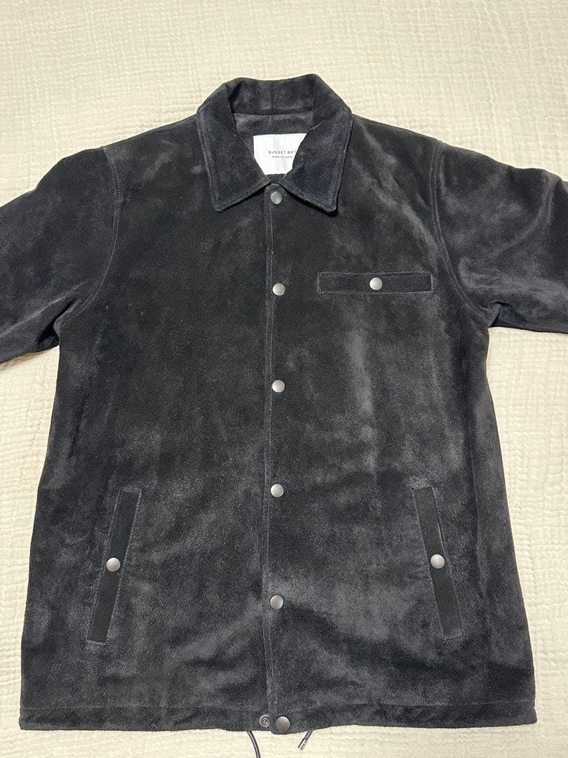 SUNSET BAY サンセットベイ ANAHEIM レザー スエード M