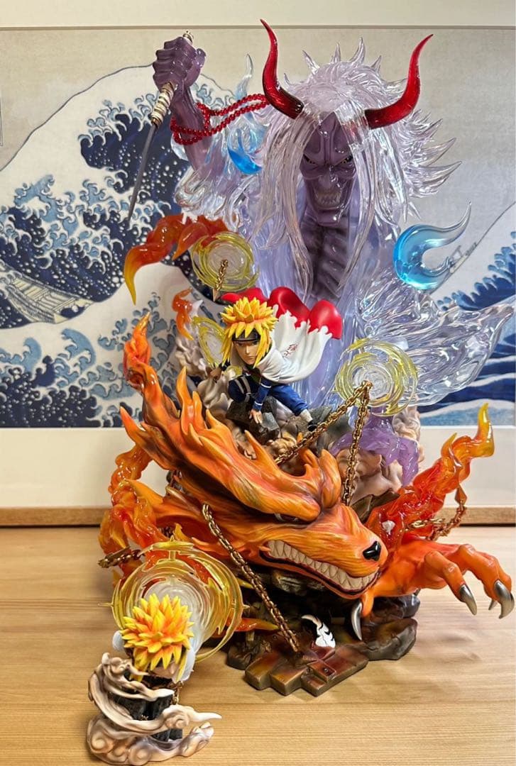 NARUTO ナルト 波風ミナト ガレージキット ガレキ スタチュー①④
