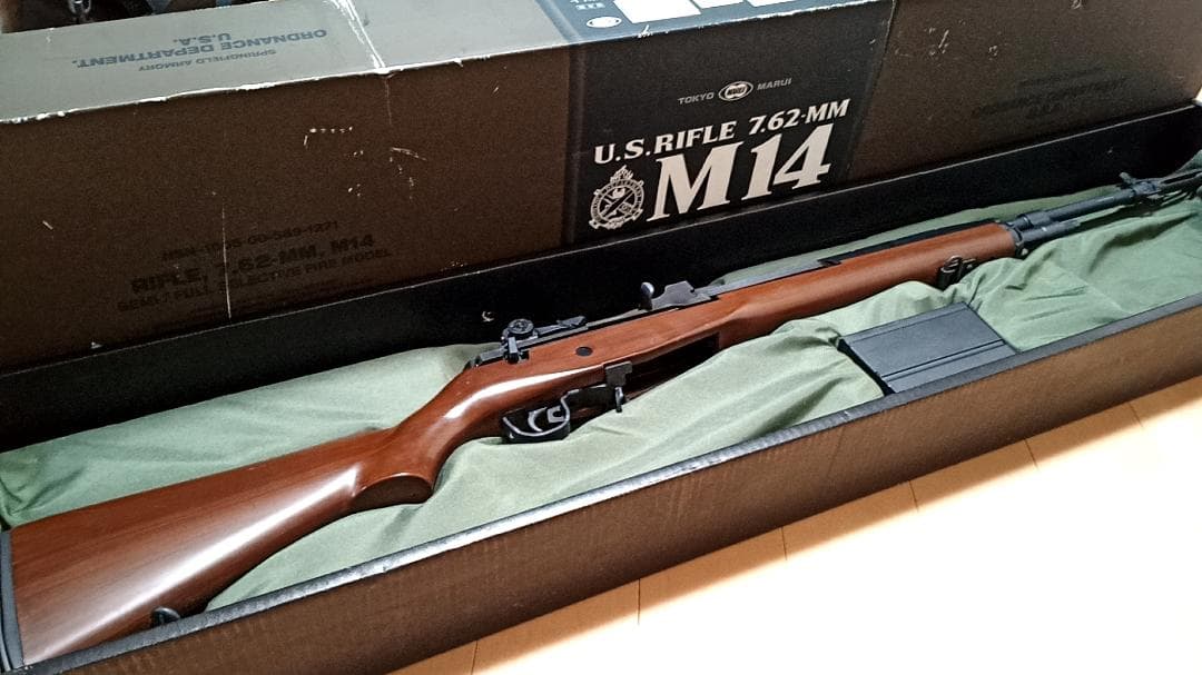 大人気‼ マルイ U.S. ライフル M14 ウッドタイプ
