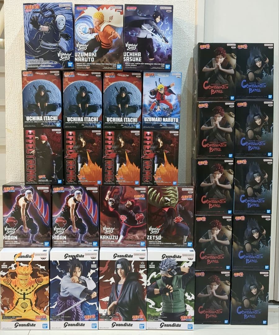 ナルト　フィギュア　29体　イタチ　飛段　角都　ゼツ　マダラ　サスケ　カカシ