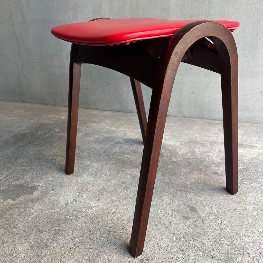 秋田木工　スタッキング スツール オールドビンテージ