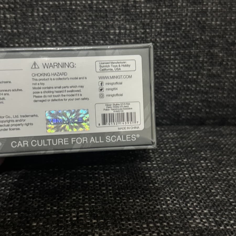 Mini GT KAIDO HOUSE LTD EDN 日産 GTR34 限定