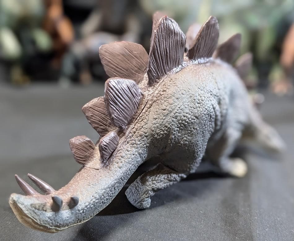 昭和レトロ恐竜（ツクダホビー）ソフビフィギュア９体セット＋２