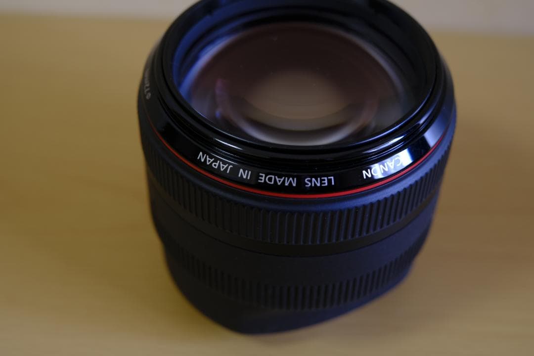 ★極美品 Canon EF85mm F1.2 LⅡ 中望遠レンズ 元箱付き完品