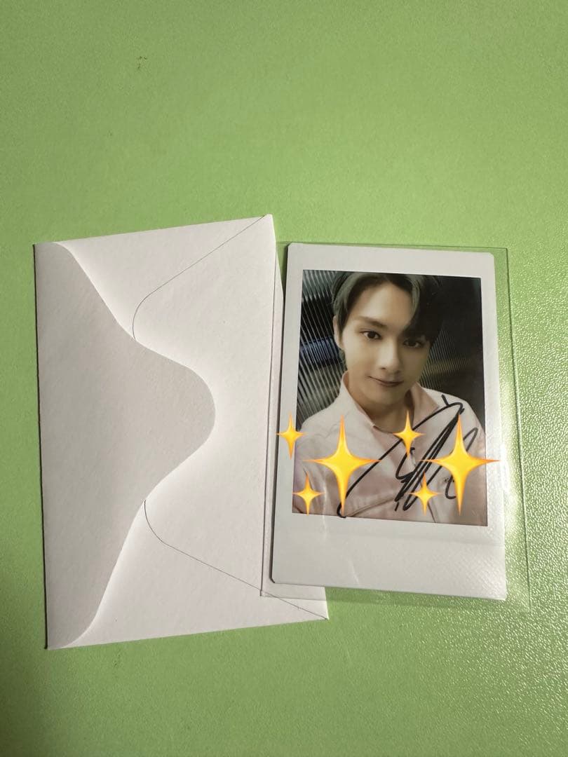 SEVENTEEN セブチ 直筆 チェキ ジュン