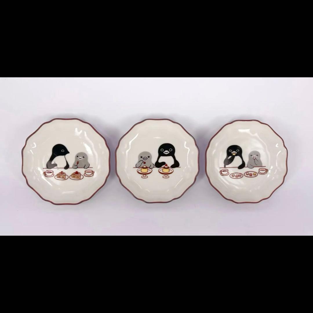 坂崎千春さん Suicaペンギン 九谷焼小皿花型 さかざきちはる