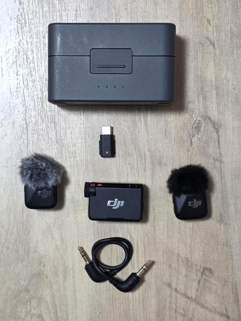 DJI Mic Mini（2 TX + 1 RX + 充電ケース）