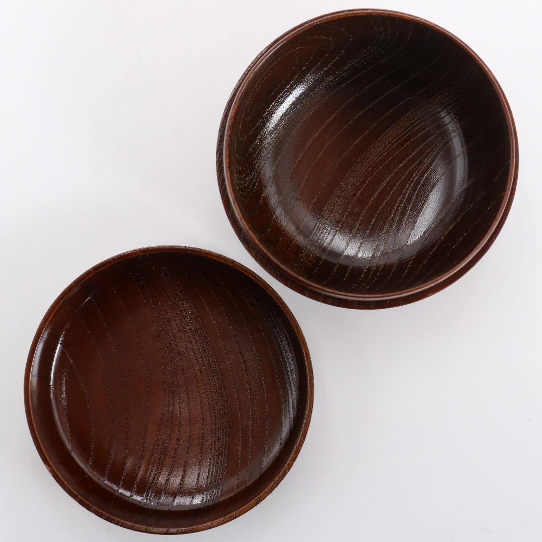 中出松峰作 欅拭漆 蔦蒔絵 平棗 茶道具 共箱　V868　N6