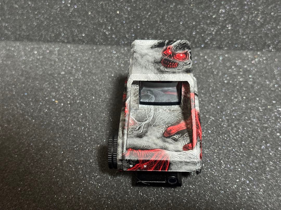 レッドドットサイト レッドスカル柄