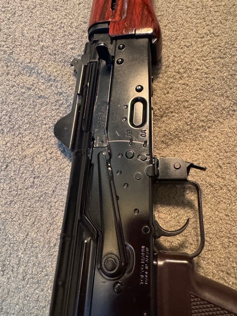 週末値下げ‼️次世代電動ガンAKS-74u 木製ハンドガード 付き