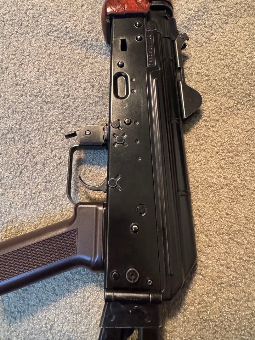 週末値下げ‼️次世代電動ガンAKS-74u 木製ハンドガード 付き