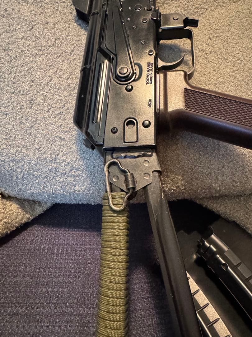 週末値下げ‼️次世代電動ガンAKS-74u 木製ハンドガード 付き