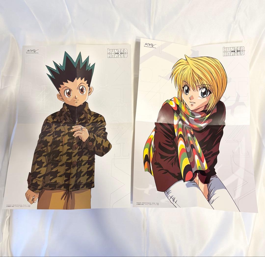 HUNTER × HUNTER 旧アニメ DVD 特典 ポスター フルセット