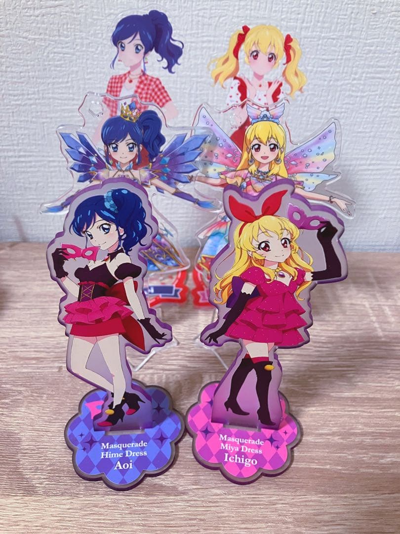 アイカツ！アクスタセット　星宮いちご＆霧矢あおい