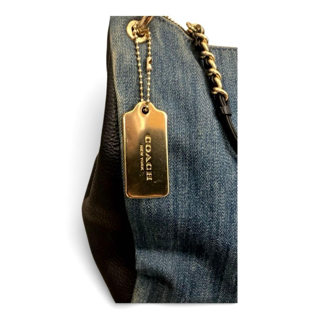 ✨【良品】✨コーチ ミア ワンショルダー 66964 デニム 2way 肩掛け