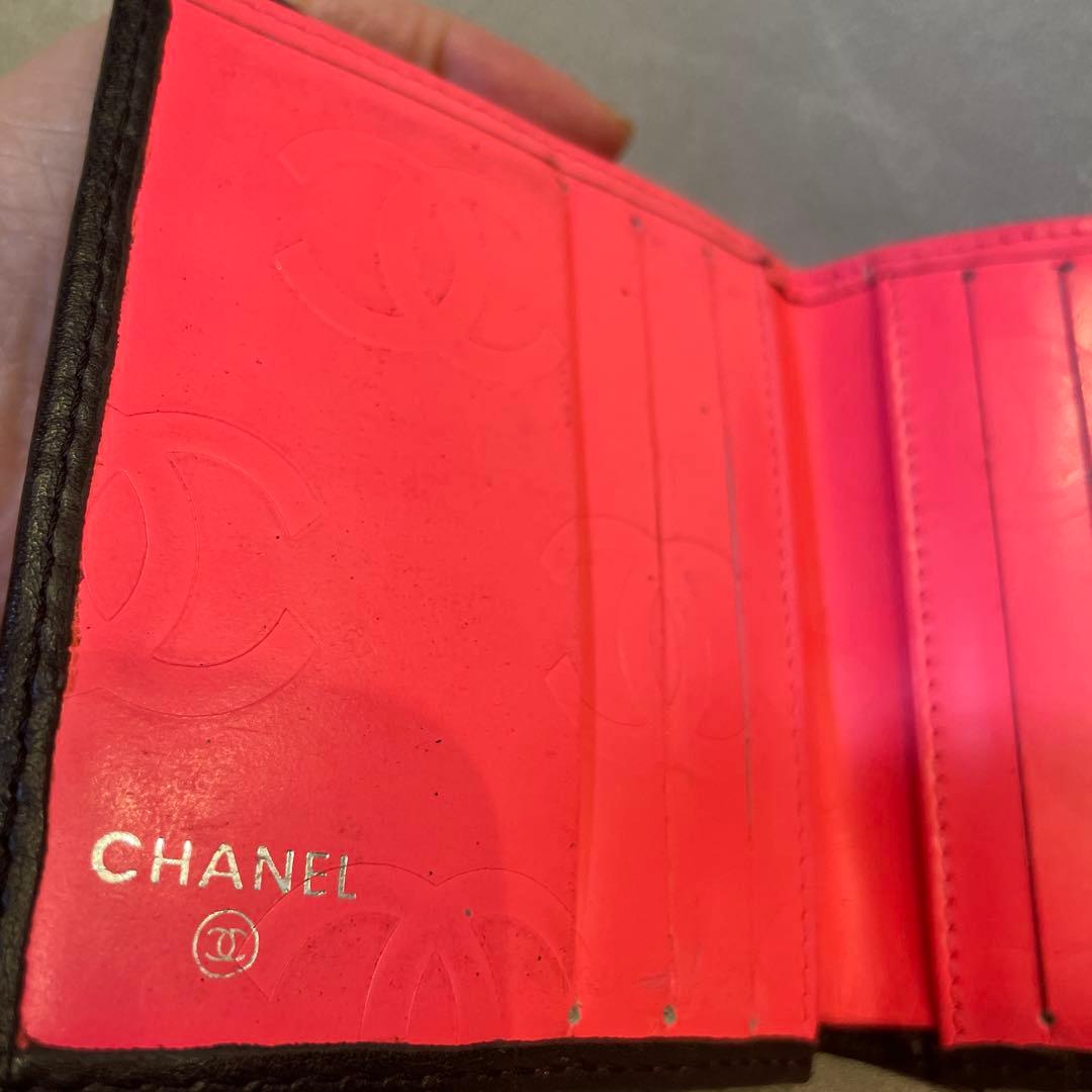 ainomise様　シャネル CHANEL 二つ折り財布