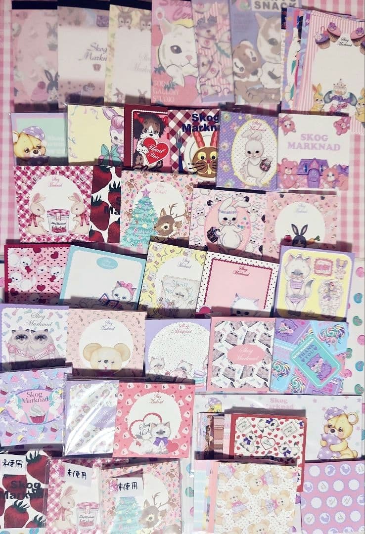 作家　メモ　まとめ売り　国内　バラメモ　skog スコーグ