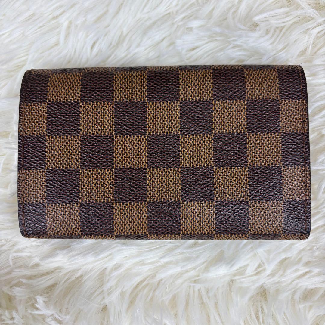 極美品✨ルイヴィトン ダミエ ポルトフォイユ トレゾール L字財布 ユニセックス