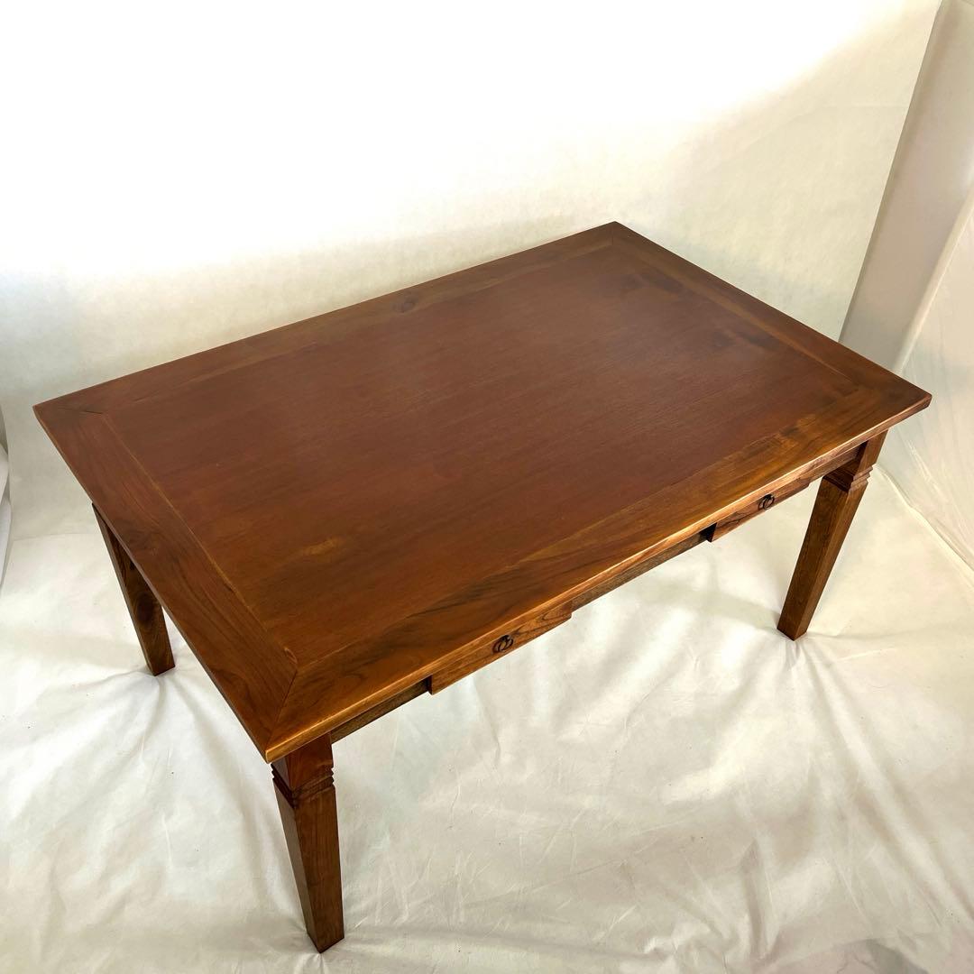無垢材ダイニングテーブル・4引出し・140×90cm